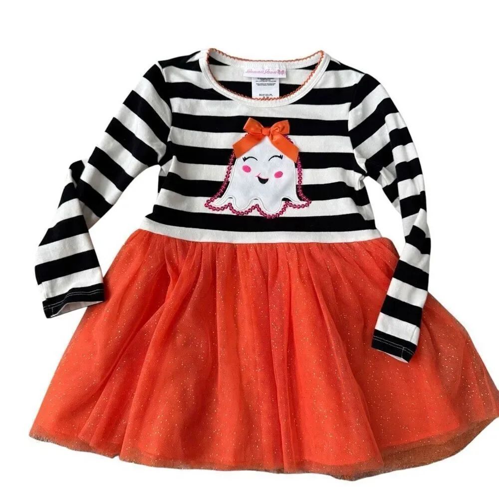 Bonnie Jean Halloween girls ghost dress size 4T